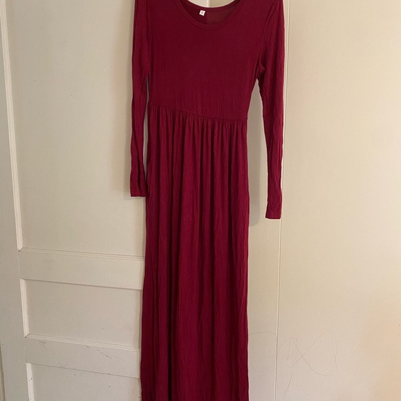 Red Maxi Dress - Picture 3 of 3